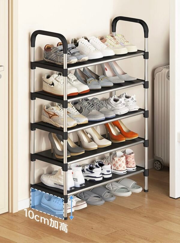 5 step shoe rack