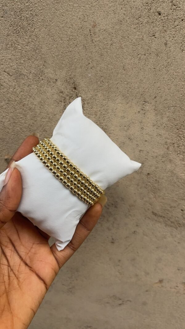 Gold lookalike bracelet 2MM