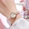 Beaded wristwatch