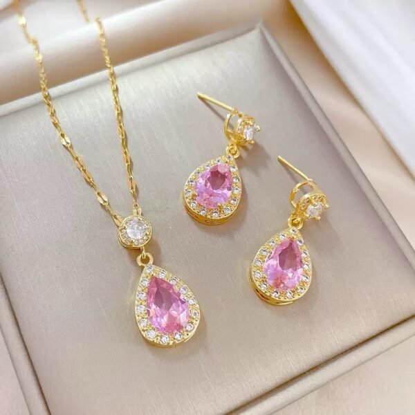 Necklace with earring 04