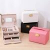 Jewelry box with mirror