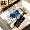 img_7148 R Wristwatch ( sliver blue )